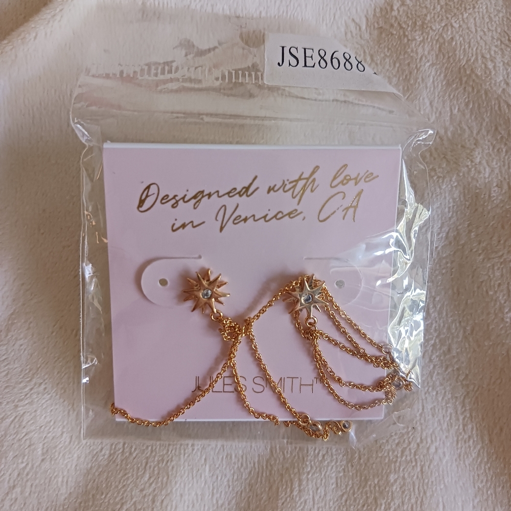 Jules Smith Star Dangly Earrings | New